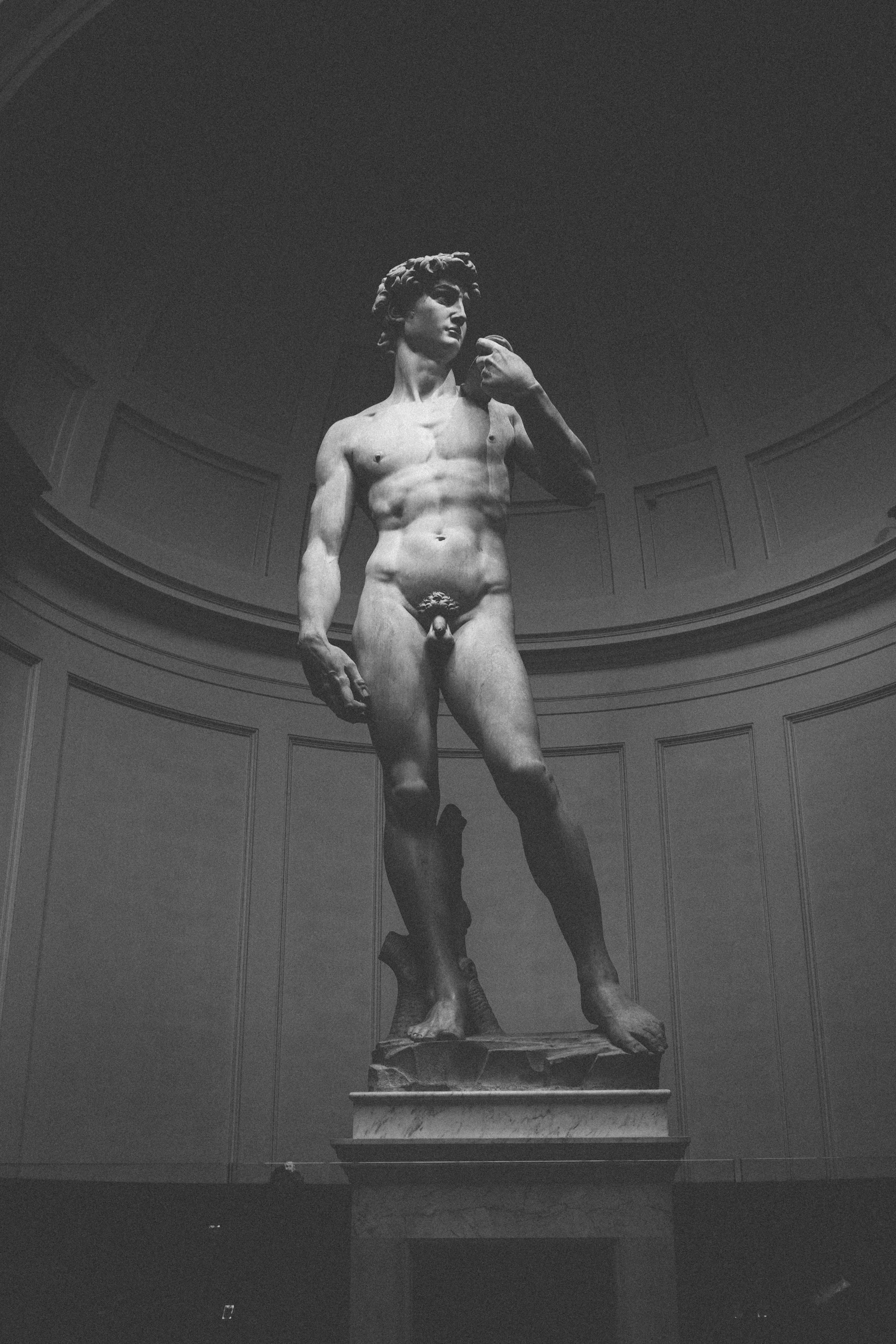 Collection of fine art pieces in gallery